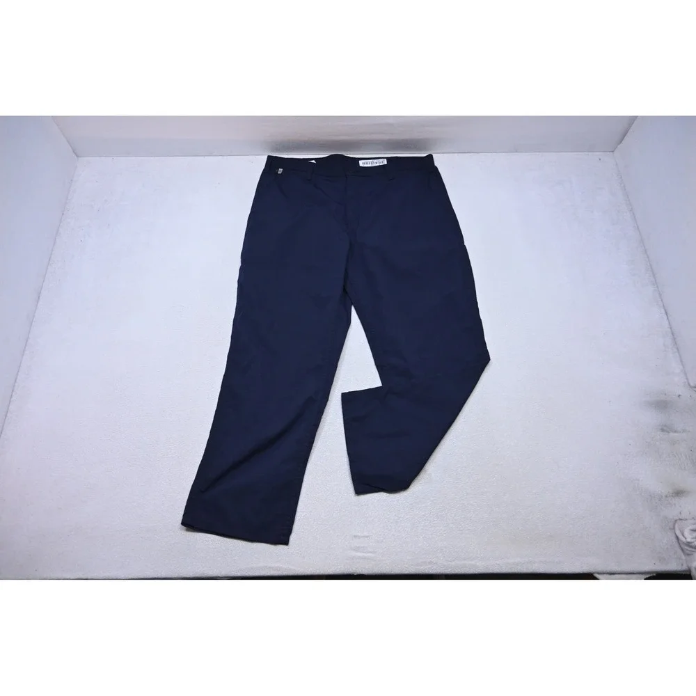 Carhartt FR Carpenter Work Pants Mens 40x30 Navy Blue Flame Resistant CAT 2